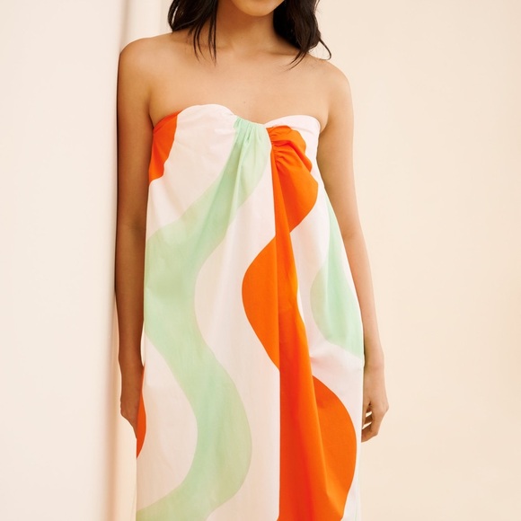 Mara Hoffman Alice Strapless Maxi Dress - Picture 2 of 6